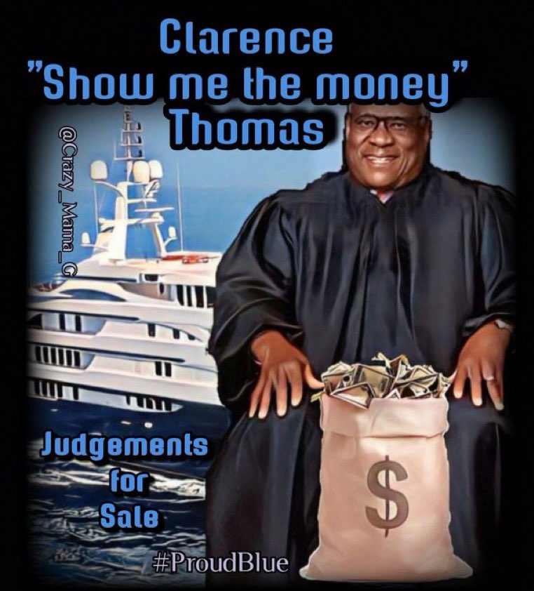 It's a good thing Clarence Thomas never read a book to a kid while dressed in drag, because Republicans might actually call for his resignation from the Supreme Court for that. #ProudBlue #VoteBlueToSaveAmerica #TrumpIsNotFitToBePresident #VoteBlueToStopTheStupid