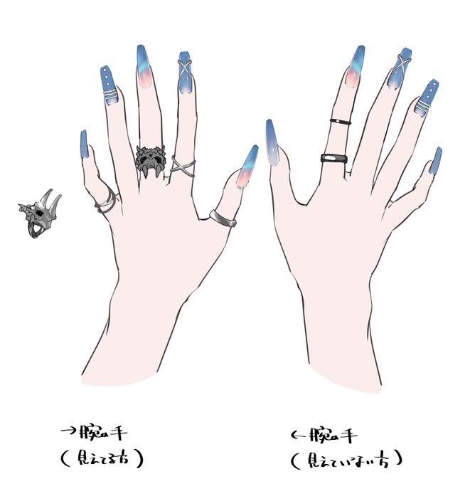 「fingernails nail polish」 illustration images(Latest)｜5pages