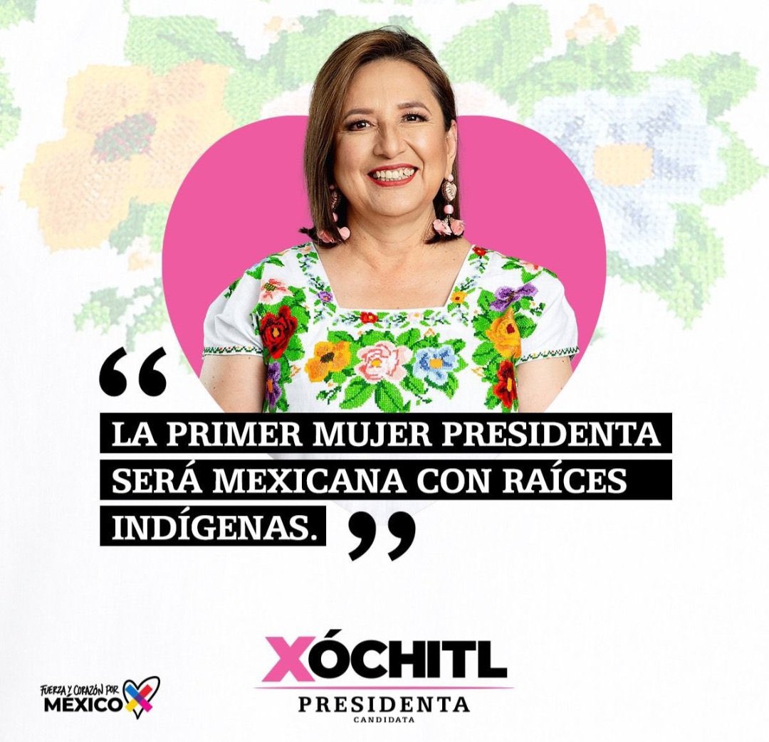 Los invito a rezar por Xóchitl. Hoy necesita el apoyo de la sociedad civil quienes la colocamos en la candidatura. 
Un rosario, un misterio, una bendición… saludos!! 
#XochitlPresidenta