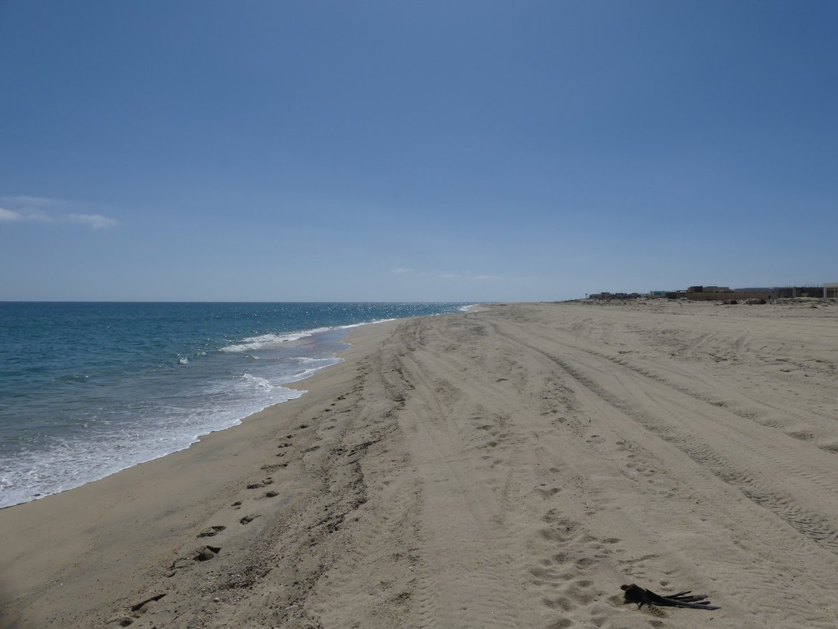 If you know where to look, there are a hundred empty beaches like this in Mexico. This one's in Baja...