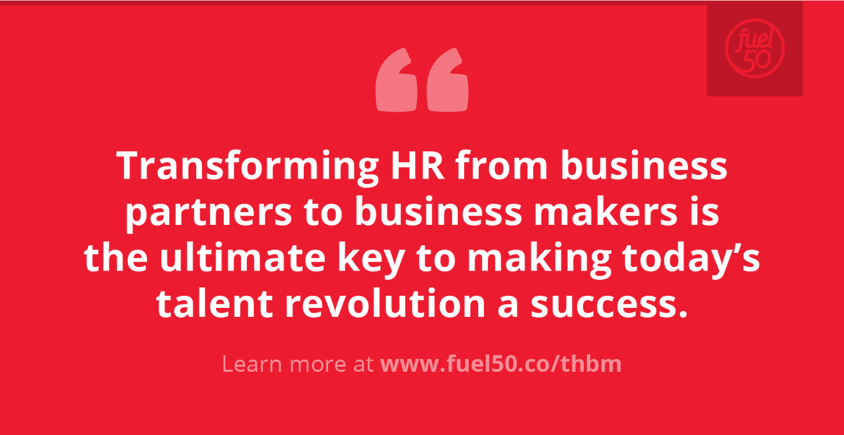 Being an HR business maker is about taking charge of the organization’s strategic vision and aligning people, processes, and practices to drive positive business outcomes. Uncover the ways in which #HR can bring additional value to their organizations: hubs.la/Q02vg7Jd0