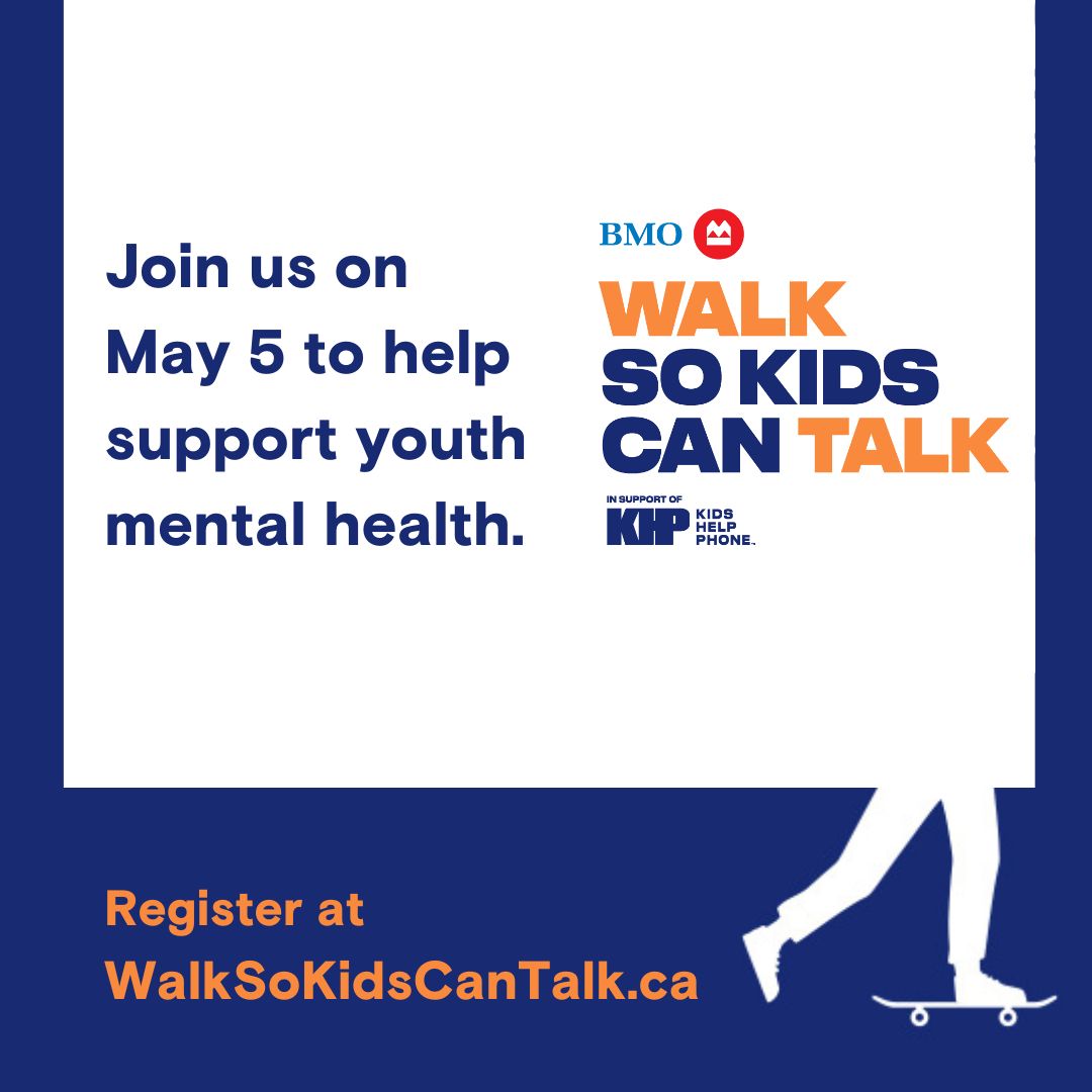 T-minus one week until #BMOWalkSoKidsCanTalk takes place at sites across Canada! If you can’t join us in person, you can still register virtually for any of the events and join in on the fun! WalkSoKidsCanTalk.ca