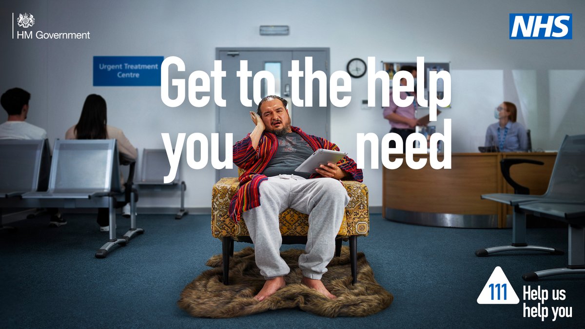 If you are unsure where to go for urgent medical help, use NHS 111! You will be able to get assessed and directed to the right place for you. Call 111, go online 111.nhs.uk or use the NHS App. #MakeTheRightChoice