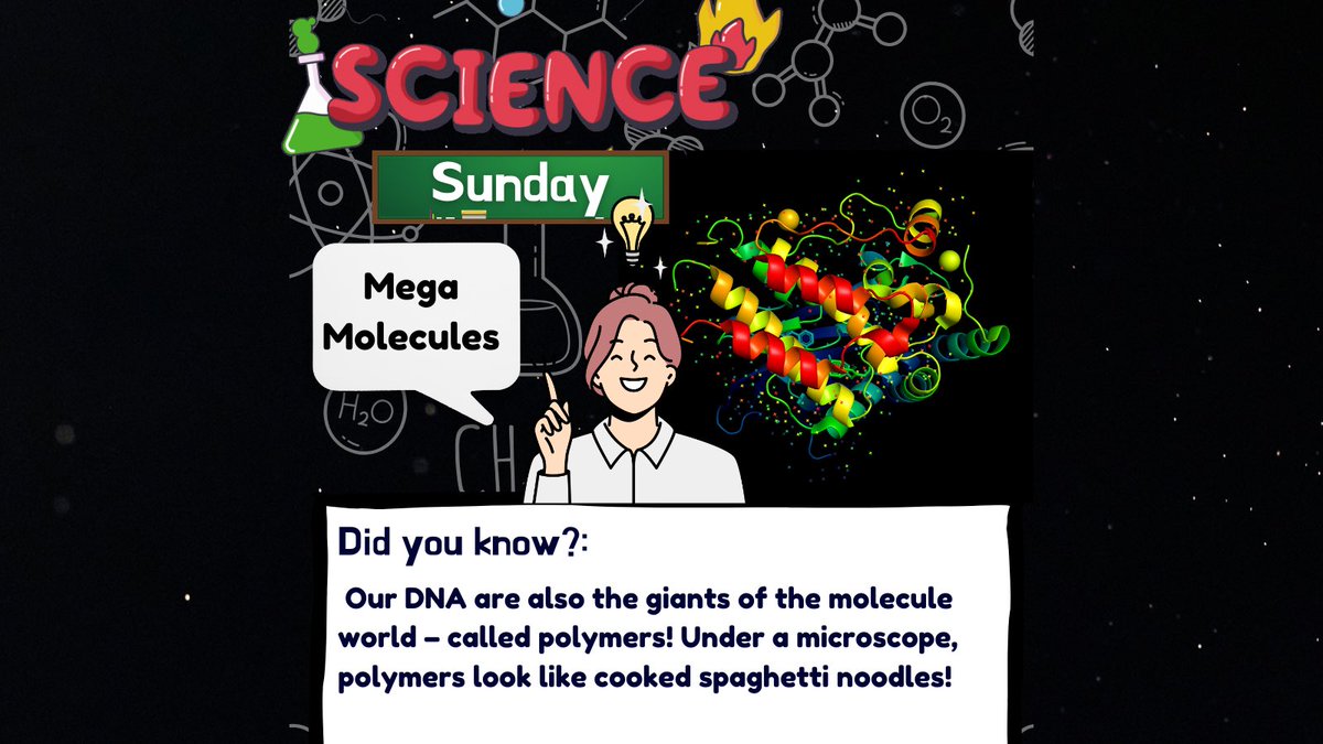 For #NationalDNADay did you know the giants of the molecular world are called polymers? 🧬

While not exactly DNA, they look like cooked spaghetti noodles under a microscope! 🍝 

#uwo #ldnont #westernu #scienceforkids #sciencefacts #STEMeducation #ScienceSunday #sciencefacts