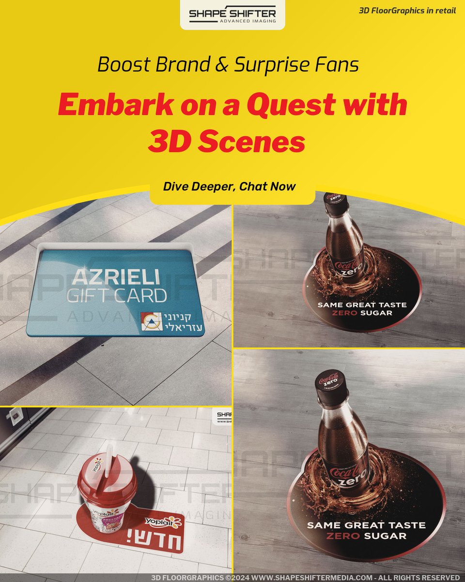 ssm.li Boost Brand & Surprise Fans Embark on a Quest with 3D Scenes Dive Deeper, Chat Now #retail #pos #pointofsale #retailmedia #retailers #retailresults #retaildisplay #brandactivation #instoreexperience #instoremarketing #retailing