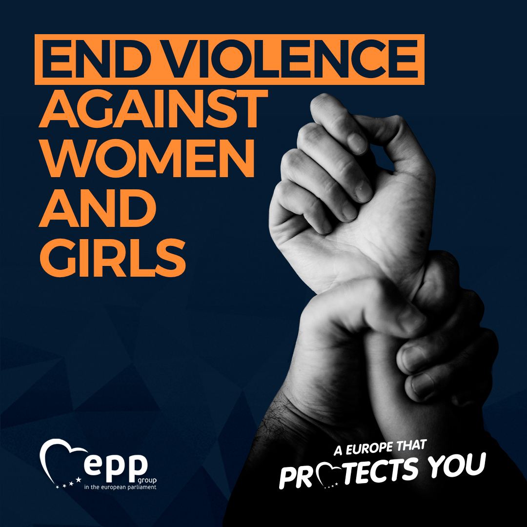 🛑1 in 3 women in the EU has experienced physical or sexual violence.
🛑1 in 2, sexual harassment.
🛑1 in 10, online harassment.

 This needs to end.

We want to live on the first continent to eradicate gender-based violence.

#EndVAWG #EuropeProtects epp.group/protects