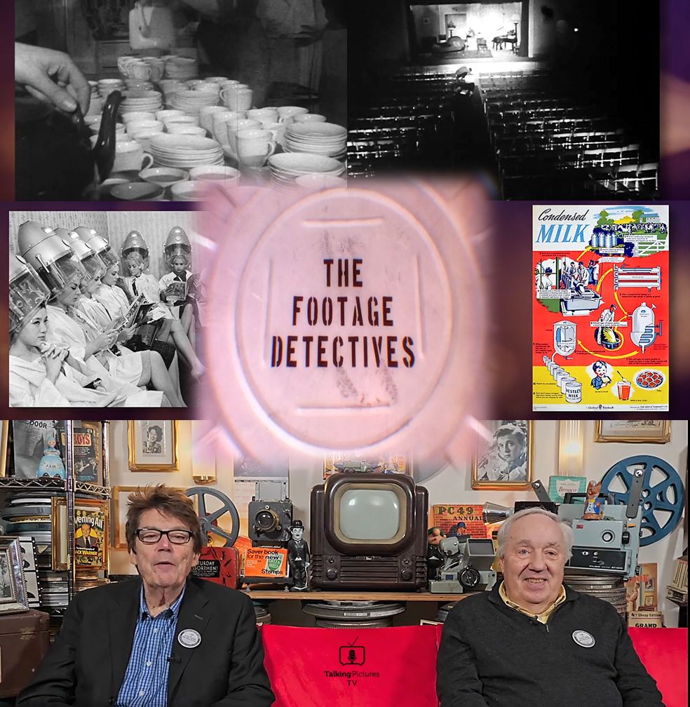 At 5pm THE FOOTAGE DETECTIVES #NoelCroninBEM & @MikeReadUK will be 'treading the boards' as we celebrate Weekly Rep with two reels of lost footage. We chat #RadioHallam, Blakey's, #FaithBrown and the discovery of the best car for Beelzebub #TPTVsubtitles