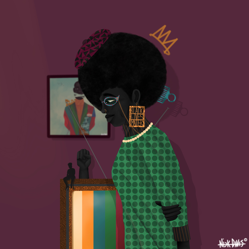 🔥 Black Is Beautiful NFT #535 🔥 Category: Black Is Beautiful (65.60%) Powered by @BetterBlocksio #BlackisBeautifulNFT @ndartlife @blackatxyz @threespaces opensea.io/assets/ethereu…