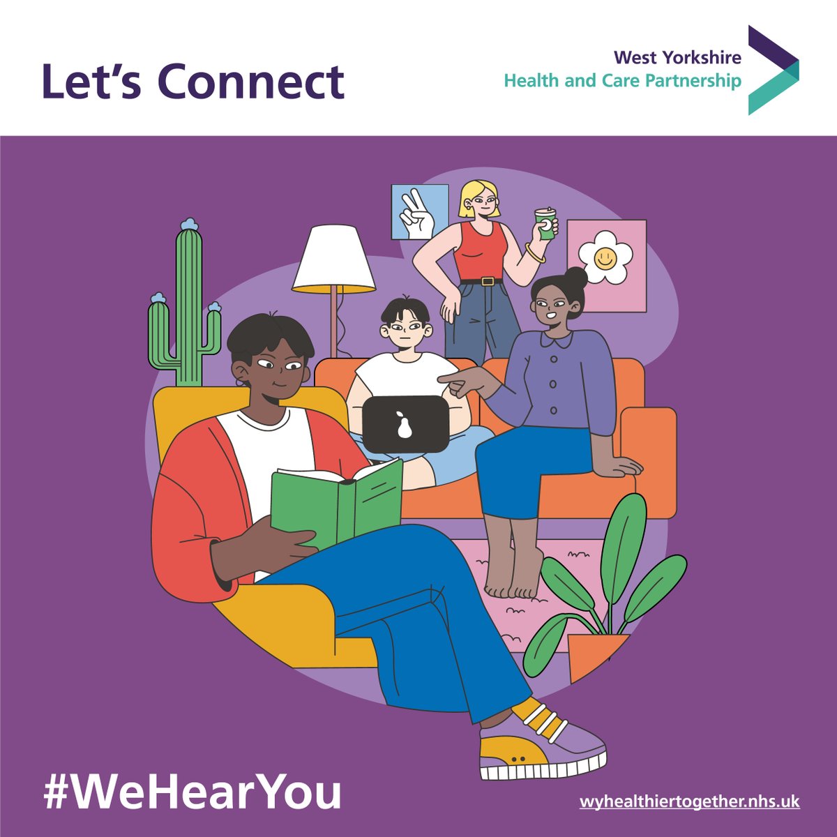 As part of our work supporting young people in crisis, we are working to promote children and young people’s mental health with a campaign that covers these themes: 

#SafeBase #YoureEnough #LetsConnect #WeHearYou

Find out more: bit.ly/3WagLMz