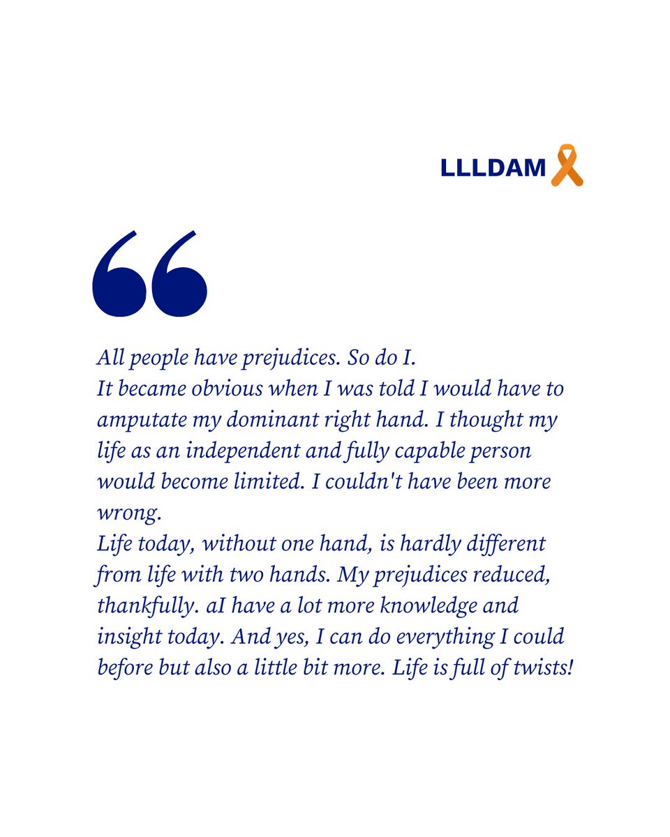 Embracing life’s twists, one day at a time. Shattering prejudices, gaining insights, and living fully. Johanna has always inspired to go the extra mile.

#WeEmpowerPeople #Ottobock #LimbLossLimbDifference  #LLLDAM