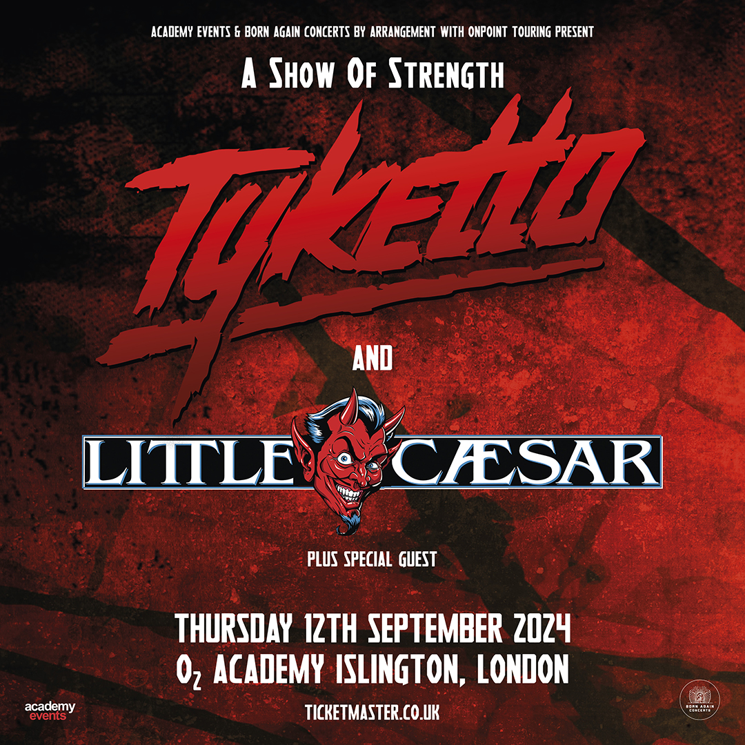 Melodic rockers @OfficialTyketto celebrate 30 years since the release of their sophomore album 'Strength In Numbers'. Showing no signs of slowing down, Tyketto are back on the road. 🤟 Catch them at @O2AcademyIsl on Thu 12 Sep. 🎟️ Find tickets 👉 amg-venues.com/XIPL50R7hRU