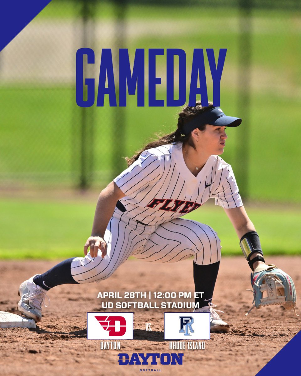 #GAMEDAY‼️ #UDSB vs. Rhode Island 📍- Dayton, OH 🏟️- UD Softball Stadium ⏰- 12:00 p.m. 📊- ow.ly/Wh0h50Rmh1K #UDSB // #GoFlyers