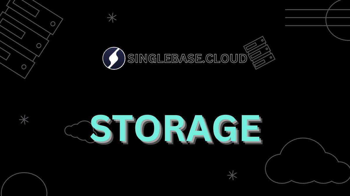 🌐 Discover the power of #storage with Singlebase.Cloud! Simplify app data, media, and #user uploads management. Focus on innovation, not infrastructure! 🚀 #CloudStorage #DataManagement
