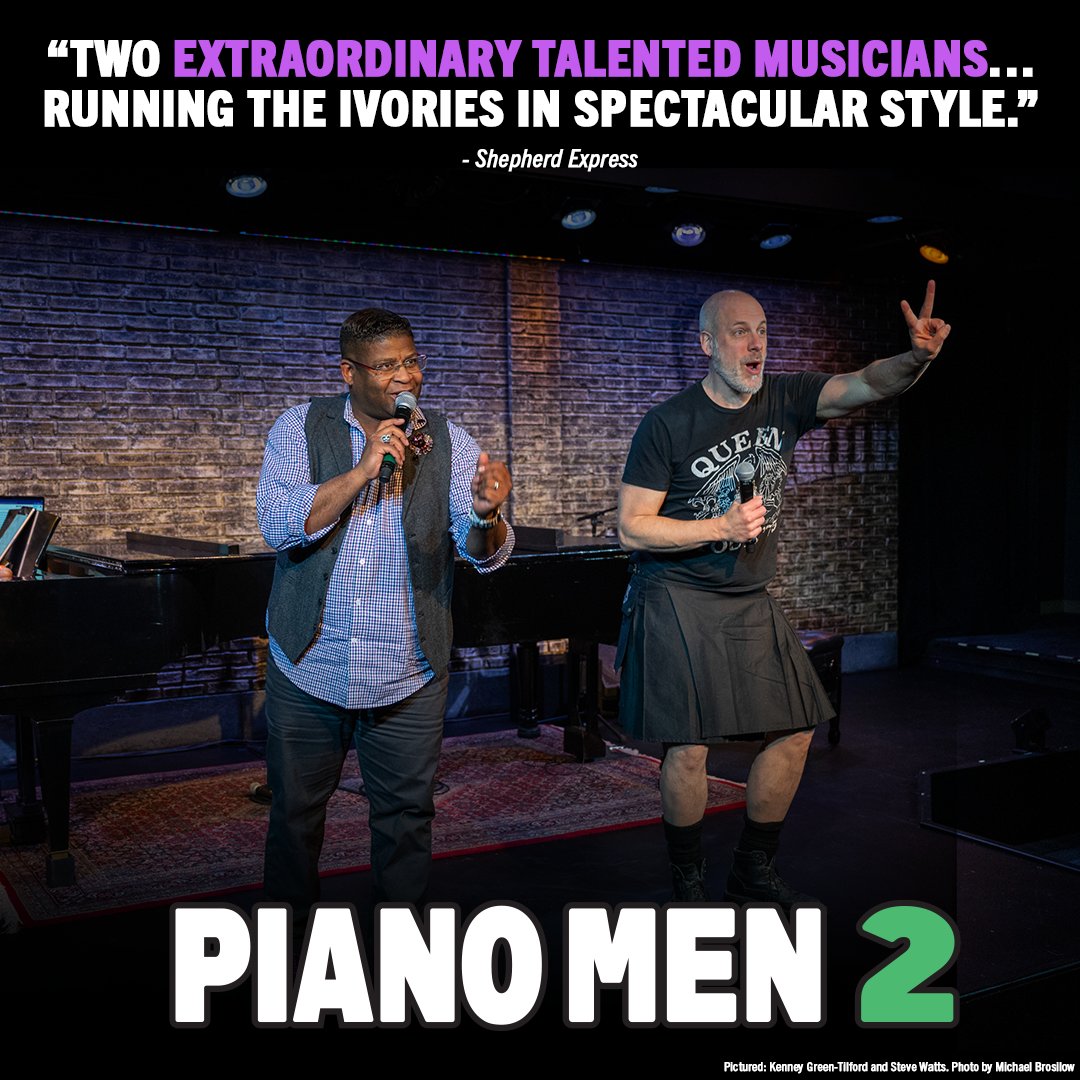 Experience the show that is striking a chord with audiences and critics alike! “Piano Men 2” is the party you won’t want to end as two piano virtuosos play your requests. This show is sure to delight now through May 19 only. Get your tickets today: bit.ly/PianoMen2