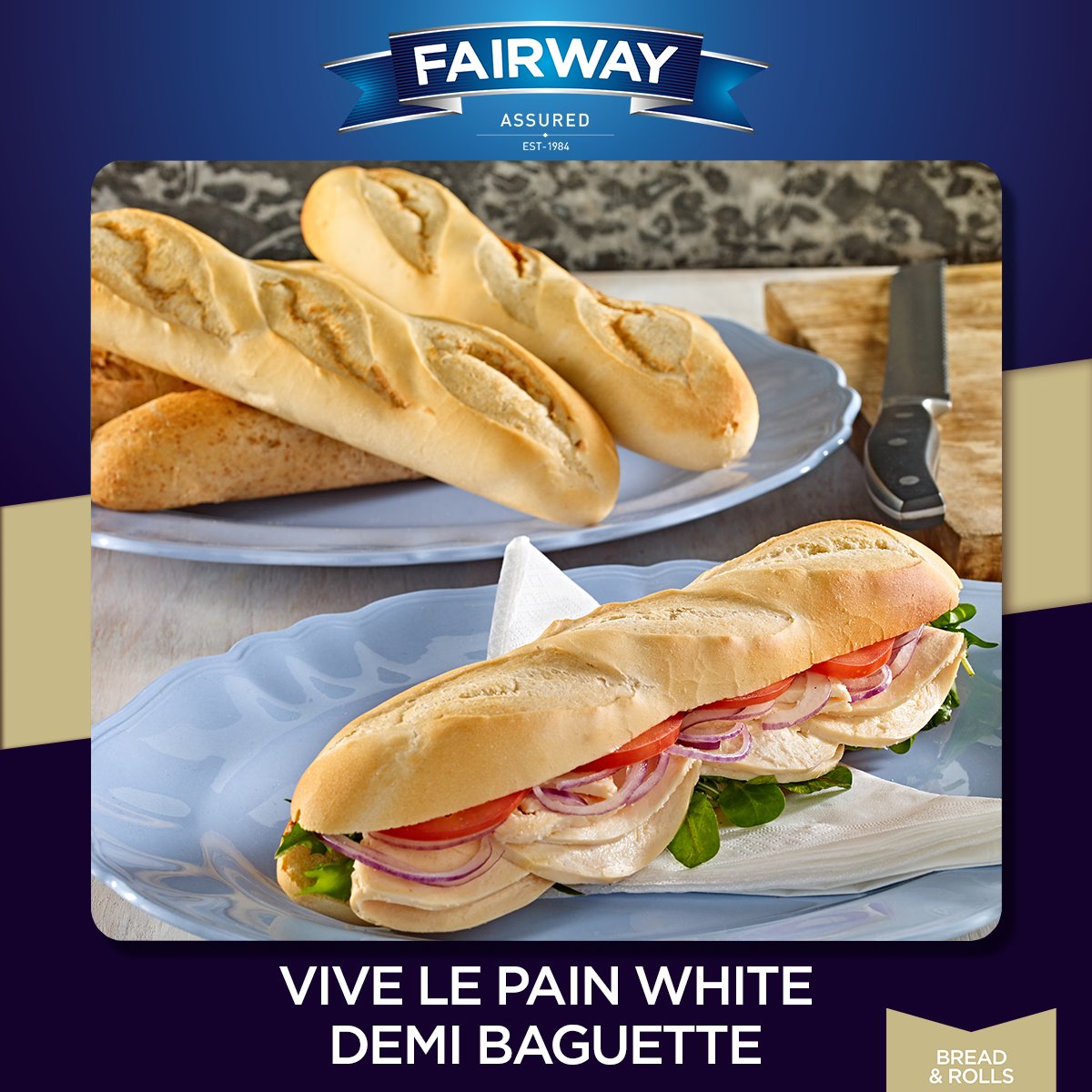 Whether it's a classic BLT or a gourmet chicken avocado, our authentic French demi baguette adds that perfect crunch and softness to your sandwich creations. 

Where to buy 👉 ow.ly/lf0M50RoOiG

📅 #BritishSandwichWeek 19-25th May

#Foodservice #Hospitality #Catering