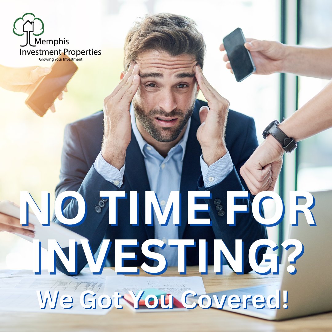 At Memphis Investment Properties, we handle everything from property acquisition to management, so you can focus on what matters most to you. Let us help you build your real estate portfolio stress-free! memphisinvestmentproperties.net #MemphisInvestmentProperties #PassiveIncome