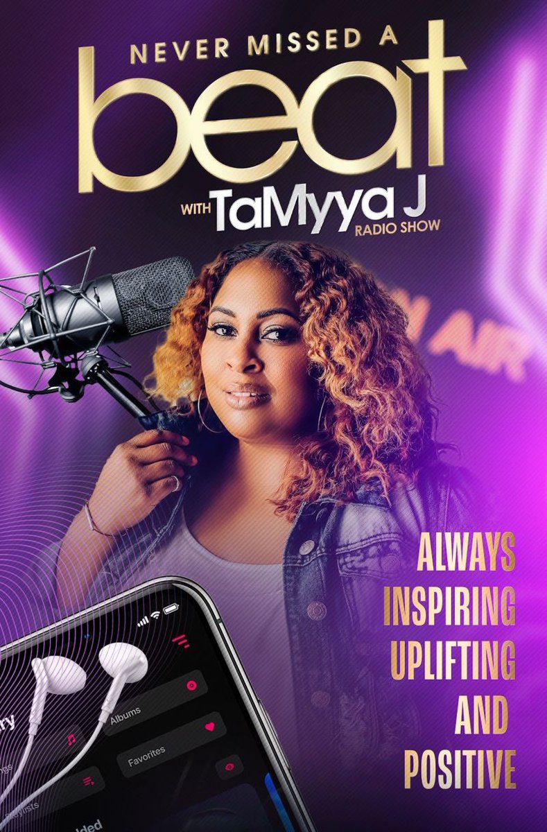 NOW AIRING:

Never Missed a Beat w/ @tamyyaJ from 10am – 11am EST

LISTEN LIVE to The @reewindradionetwork on @iheartradio tinyurl.com/ye2anw48

#christianradio #christianmusic #radio #jesus #christian #chh #gospel #music #christianrap #faith #christianhiphop #gospelmusic