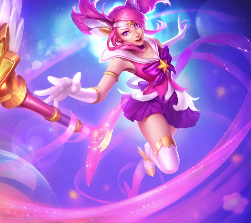 DearAlf's tweet photo. I still hope that her next legendary will be Super Star Guardian or something like Madokami. It's a shame that Star Guardians are the best skins and they ruined it, but they can still make up for it by giving her the legendary she deserves and give the story a decent ending https://t.co/VMbN88DneL