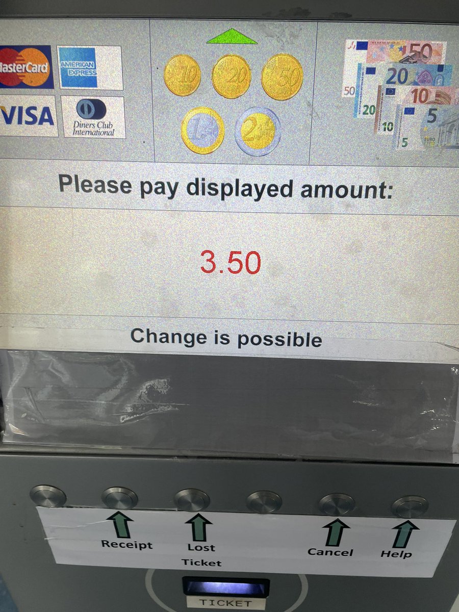 Even the car park machines at the Helix are convinced after the @sinnfeinireland launch today #changesstartshere