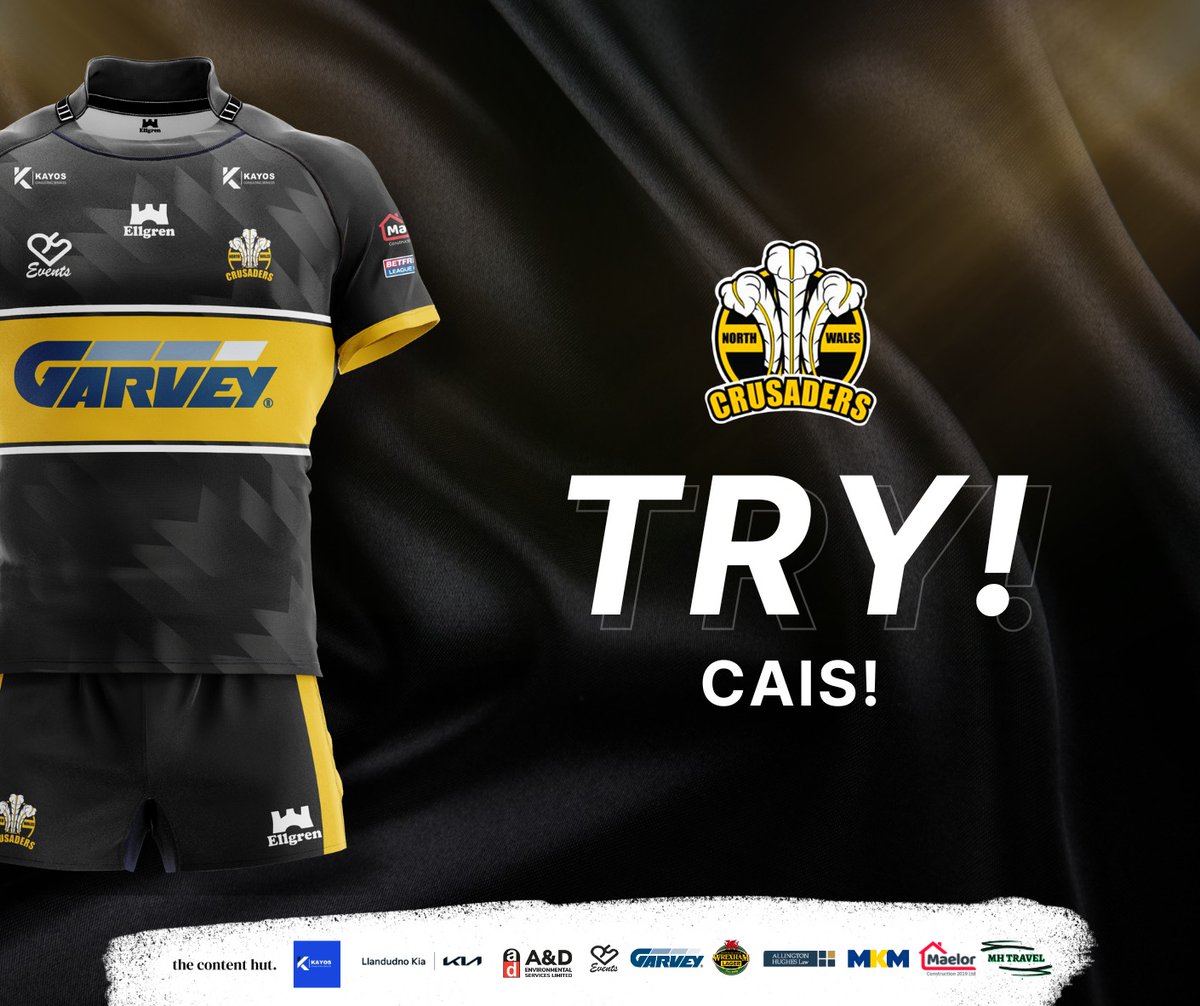 1- TRY!!-Great Start, Owain Abel breaks the line and scampers 50m and passes to Kieron Taylor to score. Abel is successful with the conversion @HunsletRLFC 0-6 @NWCrusaders