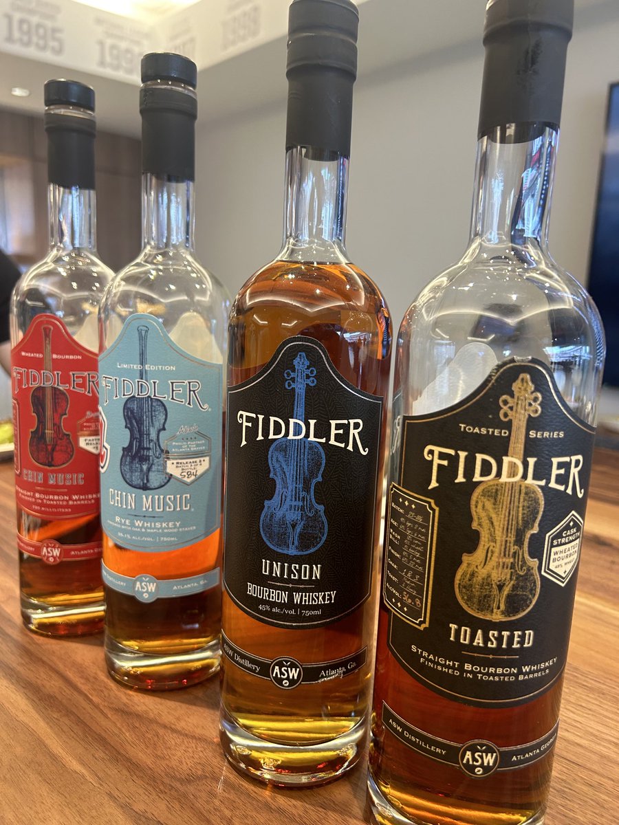 Really enjoyed the Fiddler line up last night - especially Toasted.. ⁦@ASWDistillery⁩