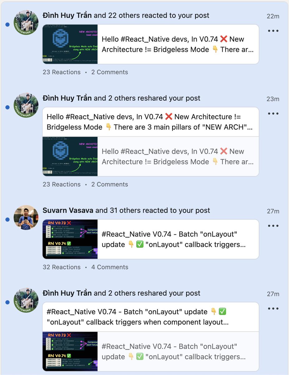 Feeling Motivated from #React_Native peeps 🚀❤️