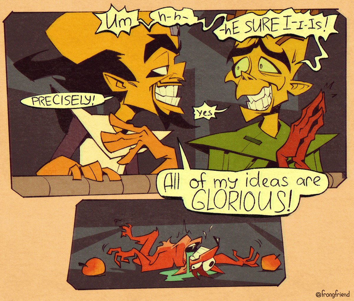 A beautiful child #CrashBandicoot