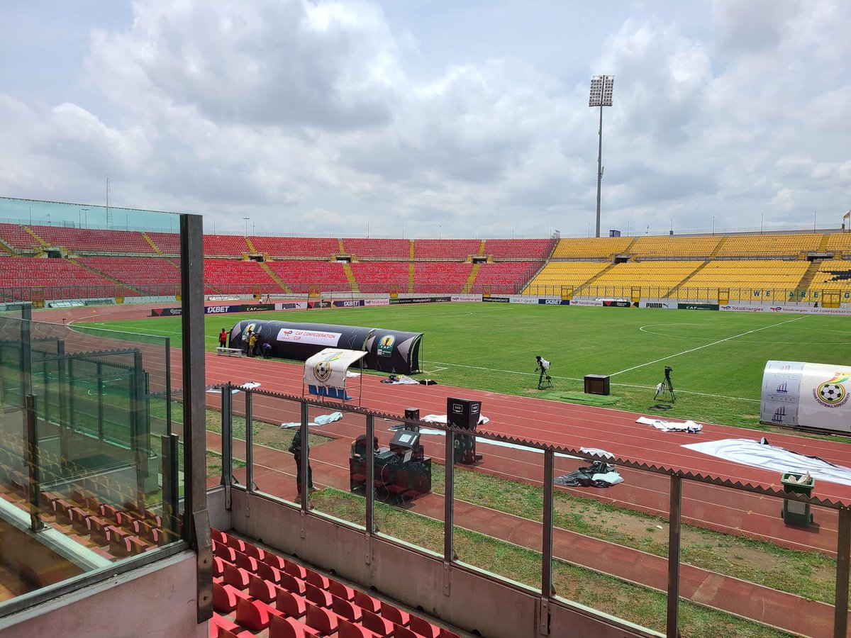 VAR fixed!🔥

Baba Yara Stadium is ready🔥

Dreams vs Zamalek 4pm

Heat Dreams🔥🔥🔥

📷 National Sports Authority, Ashanti Region

#NhyiraSports
#SokobanFatilow