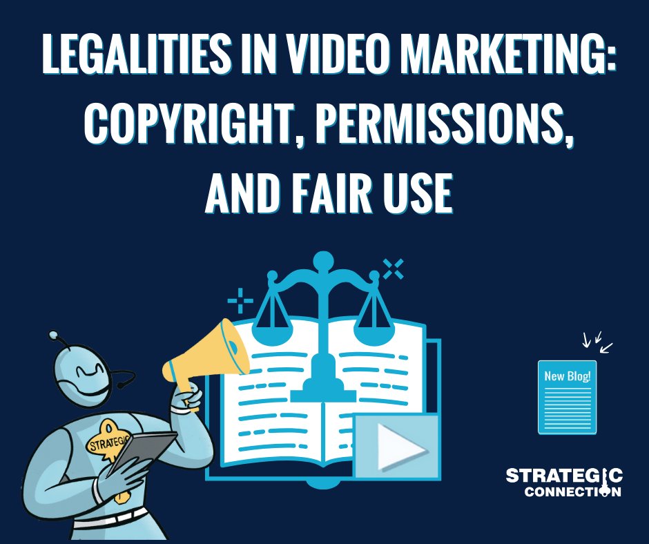 Video Compliance with copyright laws, ethical standards, and a proactive stance toward evolving regulations are imperative to safeguarding brands, maintaining consumer trust, and fostering sustainable marketing practices.

READ THE FULL BLOG HERE 👉 strategicconnection.net/legalities-in-…