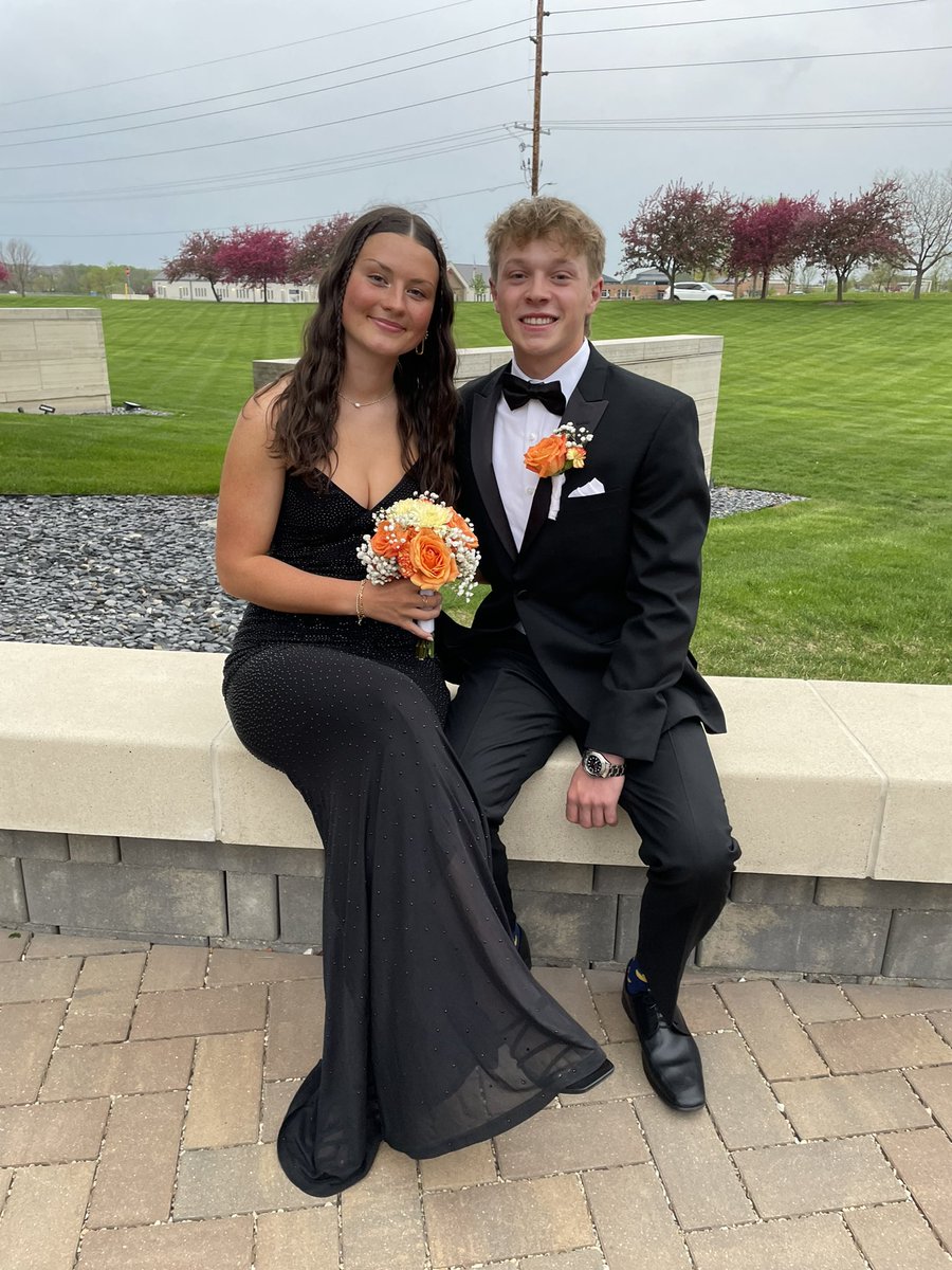 Prom 2024🤍🧡
Tait &amp; Kelsey
<a href="/RentschlerTait/">Tait Rentschler</a> <a href="/KamerlingKelsey/">Kelsey Kamerling</a>