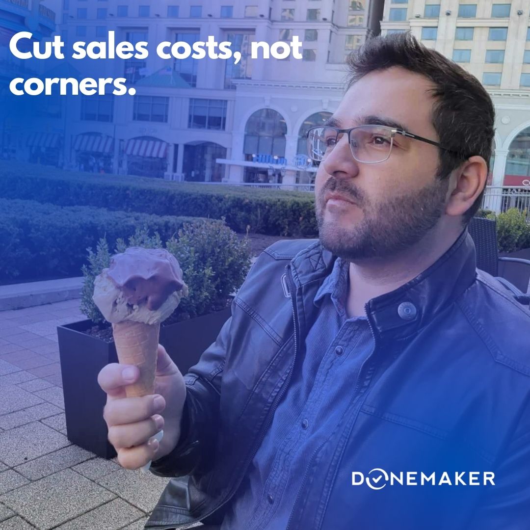 Cut sales costs, not corners. (In thread) #ColdOutreach  #RelationshipBuilding #entrepreneur #sales  #NetworkingSuccess