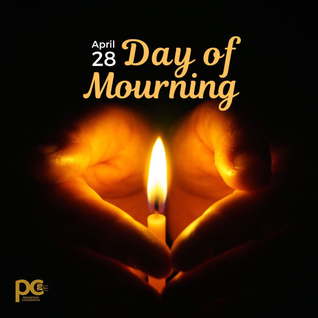 Today is the #DayofMourning for workers who have been injured or killed on the job. As we mourn for the dead, we also fight for the living. Let's continue to work, today and everyday, for a safe and healthy workplace for every worker. #nlpoli