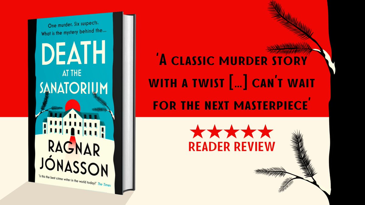 DARE TO INVESTIGATE THE SANATORIUM? . . . ‘A classic murder story with a twist […] can’t wait for the next masterpiece’ ⭐️⭐️⭐️⭐️⭐️ REVIEW Join Helgi in uncovering secrets of a decades-long cold case in #DeathAtTheSanatorium by @ragnarjo, preorder here: amzn.to/3v3Rngl