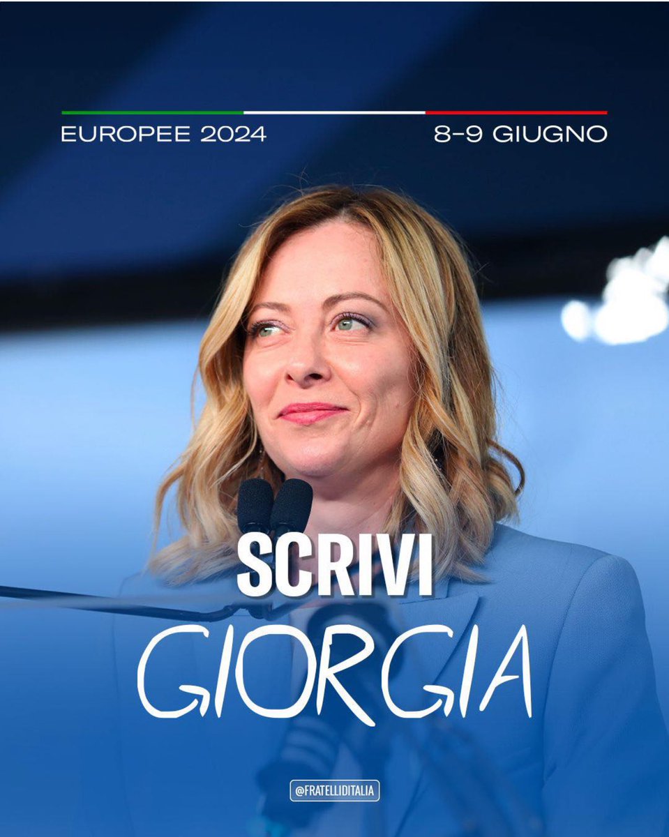 Con @GiorgiaMeloni, l’Italia cambia l’Europa