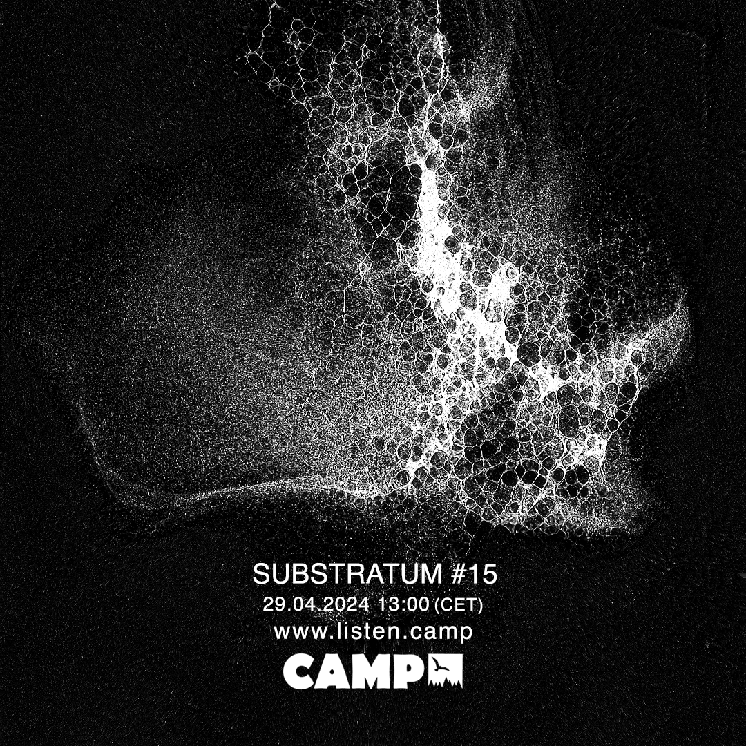 fnekf's tweet image. SUBSTRATUM #15 | Tomorrow at 13:00 CET | @listen_camp 
With:
@3particles
@fluidradio
@touchmusic
#booktwo
#RedHillSiren
#SawakoKato
#MARP
#TropicofColdness
#Asalaus