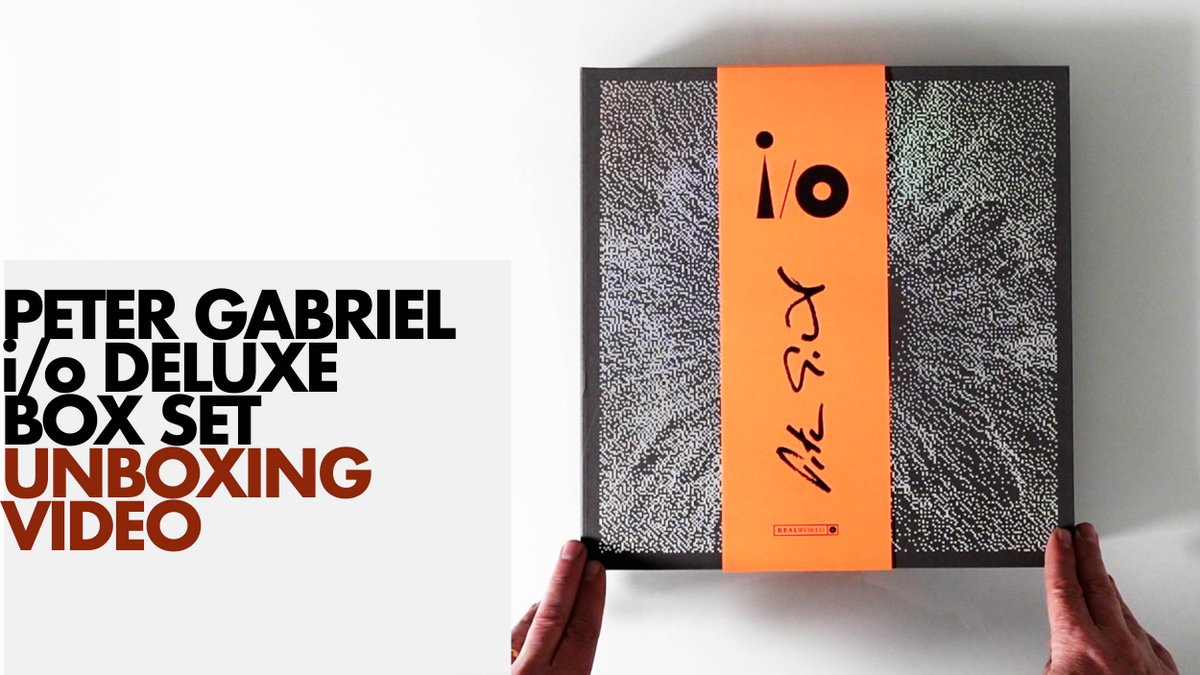 Released on Friday, watch as SDEtv unboxes @itspetergabriel's 'i/o' deluxe box set > bit.ly/49ZmoR7