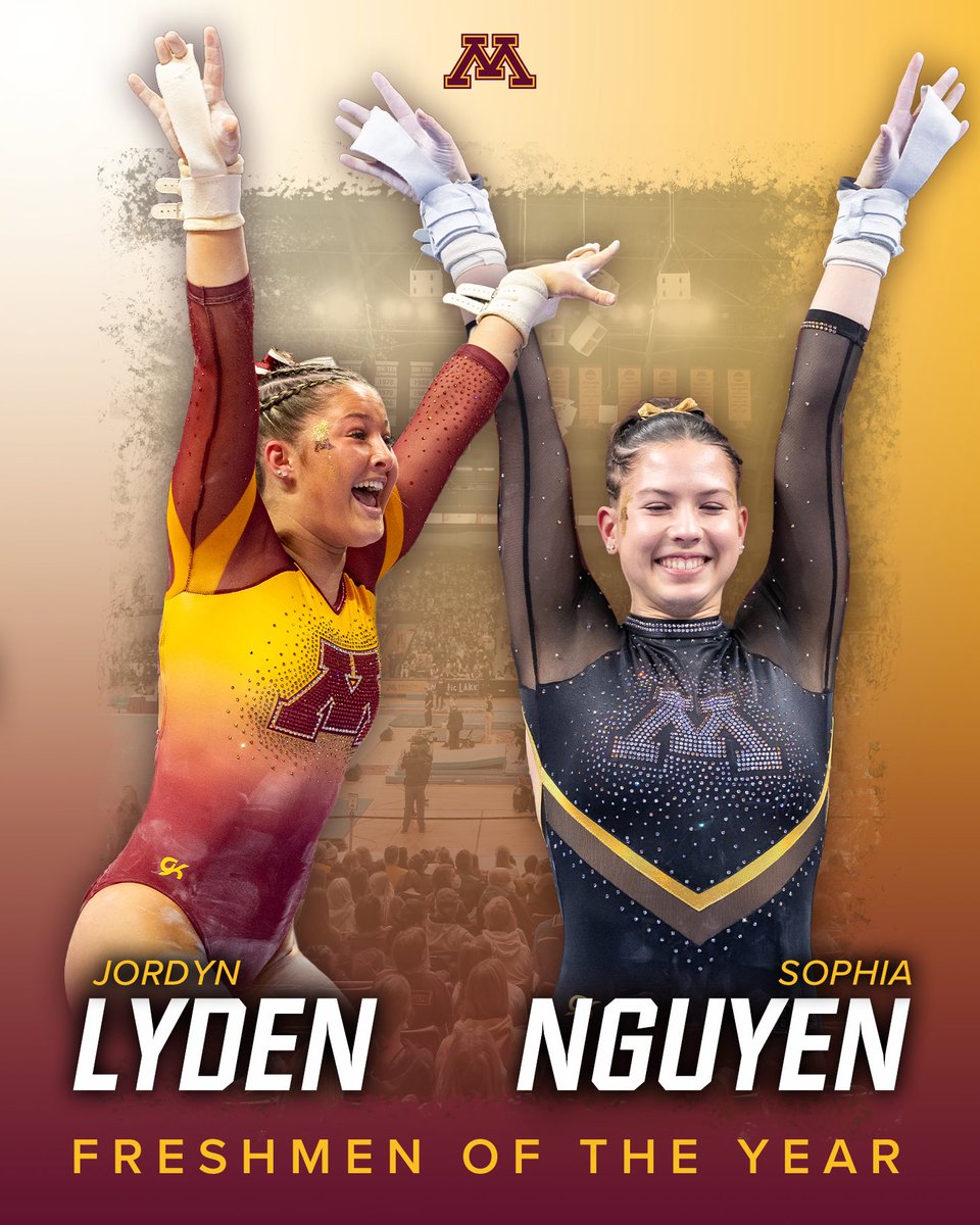 𝐅𝐫𝐞𝐬𝐡𝐦𝐞𝐧 𝐨𝐟 𝐭𝐡𝐞 𝐘𝐞𝐚𝐫 🏆 Congrats to Jordyn Lyden and Sophia Nguyen on their amazing rookie years! They take home our team award for top freshmen performers in 2024. #Team50 x #TogetherWeRise