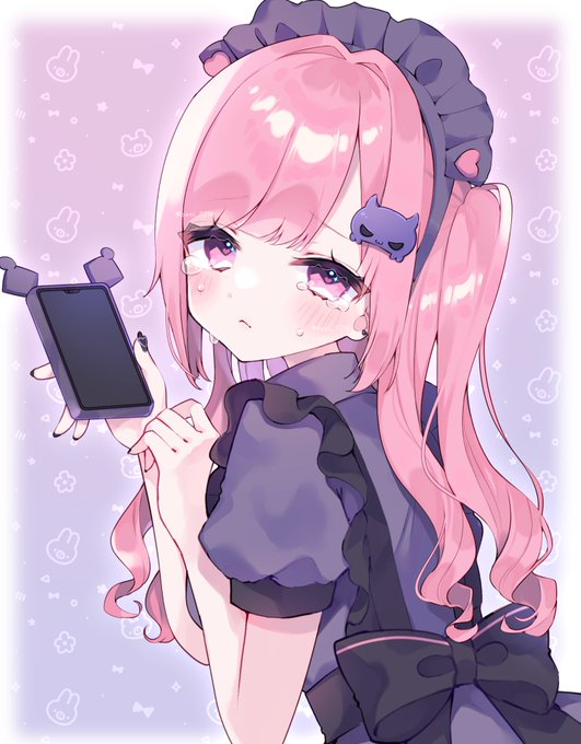 「animal ears smartphone」 illustration images(Latest)