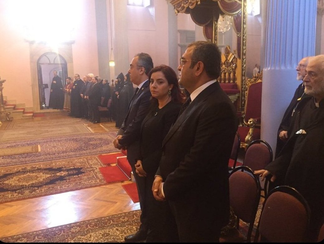 CHP Milletvekili Sezgin Tanrıkulu, 'Ermeni soykırımı' anma etkinliğine katıldı.