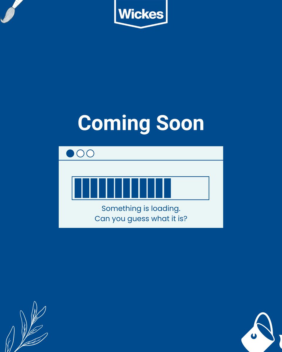 Stay tuned this week for a very special announcement. #Wickes #WithWickes #Comingsoon