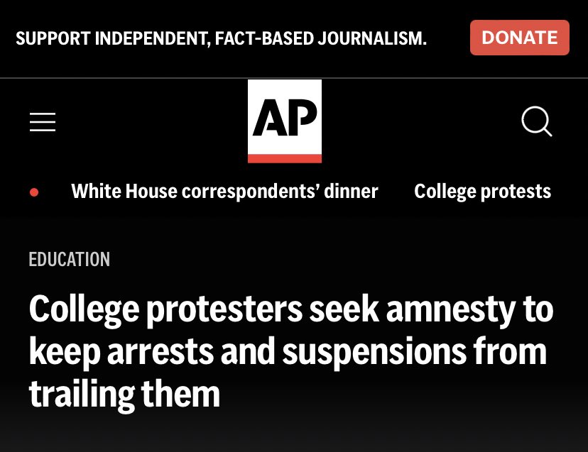 Student protestors are complaining about consequences. Their colleges should absolutely follow through with significant discipline. But I’m not holding my breath: The Princeton/Columbia documents showed that students don’t expect serious consequences — and justifiably so…