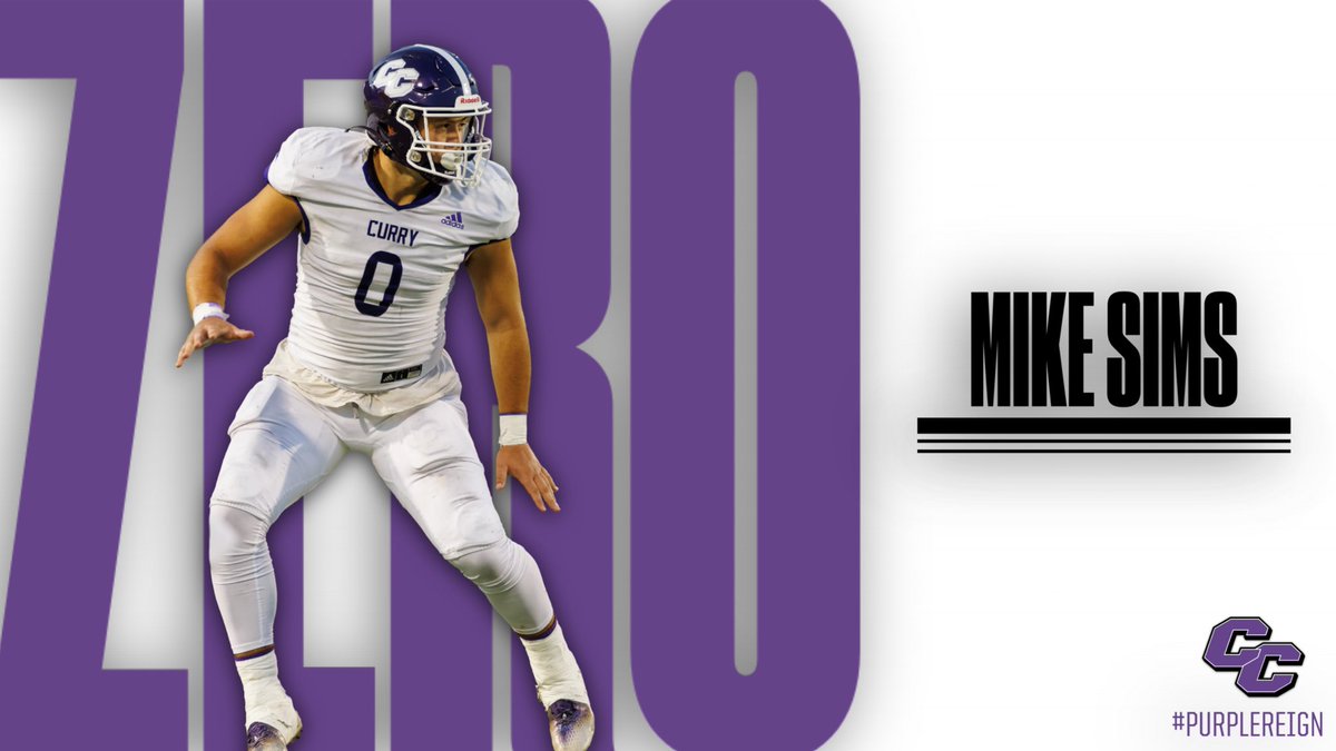 Congratulations to Mike Sims for being awarded the 𝙉𝙐𝙈𝘽𝙀𝙍 0 for the 2024 season‼️ 2024 - Mike Sims 2023 - Brendan Bedell / Mike Sims 2022 - Kevin Peete #PurpleREIGN ☔️