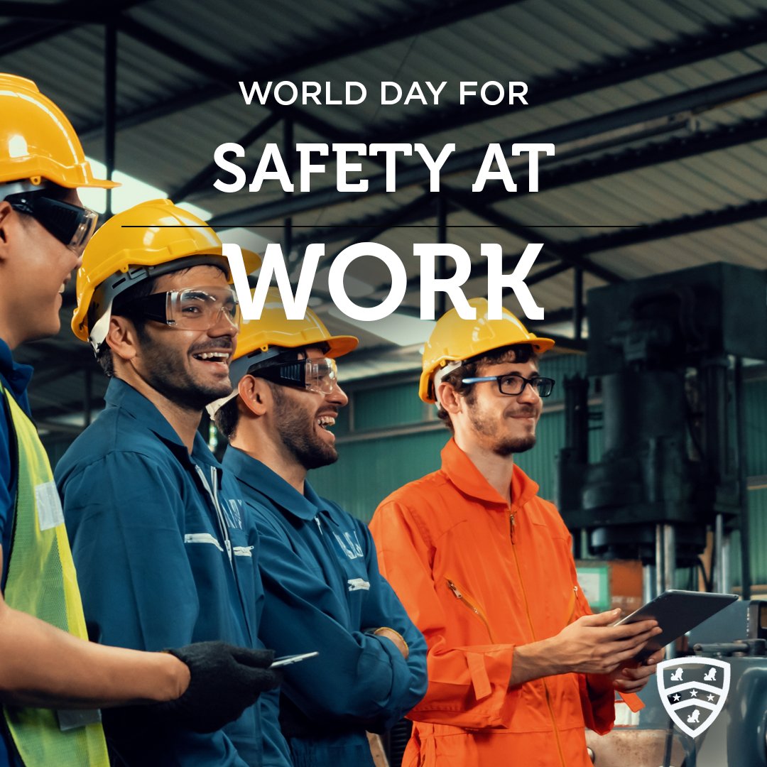It's Safety at Work Day, which should serve as a great reminder for us to plan and prepare with risk management plans, safety training, and support for our teams as we start a new week. Around 98% of workplace accidents are preventable!

#SafetyAtWork