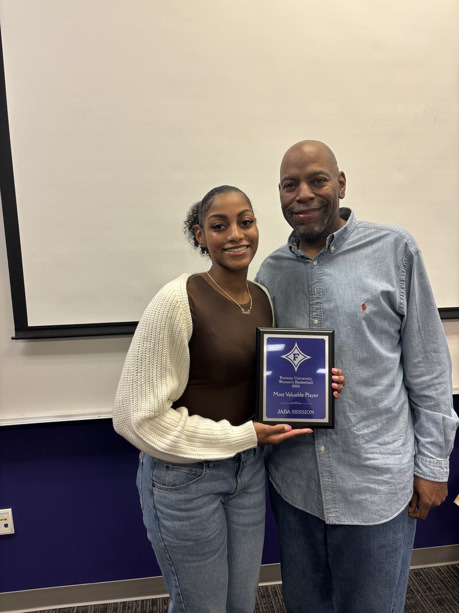 David Session (@sessmo237) on Twitter photo congrats and proud of you <a href="/JadaSession/">Jada Session</a> on your Team MVP for <a href="/FurmanWBB/">Furman Women's Basketball</a> <a href="/Coach_Curtis_FU/">Pierre Curtis</a> <a href="/_CoachJohnson54/">Ashley Johnson, Ed.D.</a> <a href="/CoachAmber_/">Amber</a> <a href="/1lboogie22/">Lauren Johnson</a> ! The work is only beginning!!!!!! congrats and proud of you <a href="/JadaSession/">Jada Session</a> on your Team MVP for <a href="/FurmanWBB/">Furman Women's Basketball</a> <a href="/Coach_Curtis_FU/">Pierre Curtis</a> <a href="/_CoachJohnson54/">Ashley Johnson, Ed.D.</a> <a href="/CoachAmber_/">Amber</a> <a href="/1lboogie22/">Lauren Johnson</a> ! The work is only beginning!!!!!!