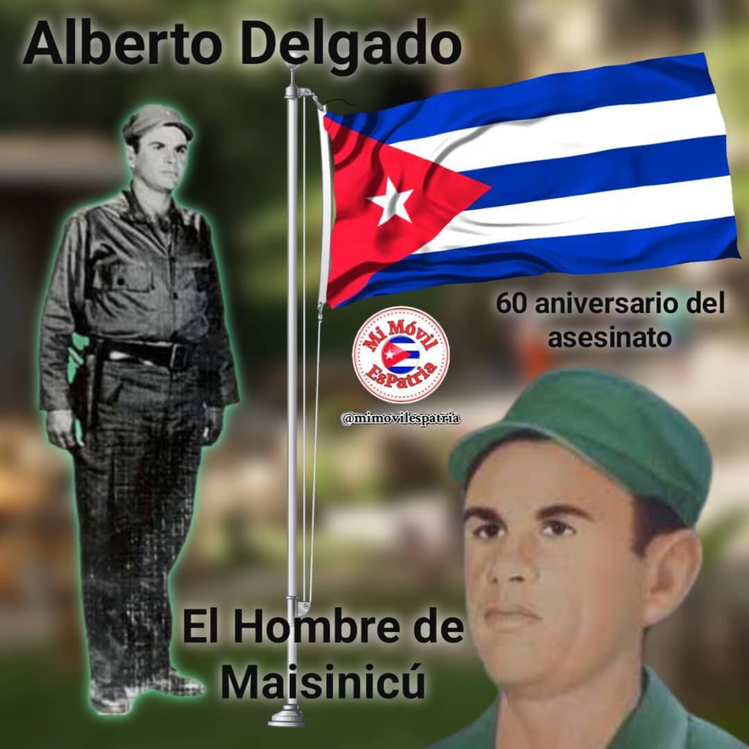 #Mayabeque 

No se olvida en la historia el asesinato del joven Alberto Delgado, el hombre de Maisinicú. #60Aniversario de este triste episodio. 

@DiazCanelB @DrRobertoMOjeda @MayabequeCuba @Byunia