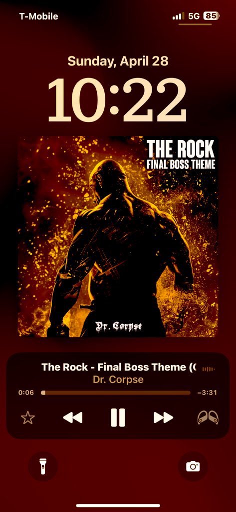 This hits, this hits hard during a leg workout! It’s u official, but @TheRock…