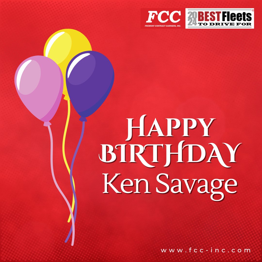Hey hey, it's Ken Savage's birthday! 🎉 Time to celebrate this fantastic team member and make his day extra special. Ken, here's to a year ahead filled with happiness and exciting adventures! 🎂🎈 #HappyBirthday #CheersToKen #FCCFamily