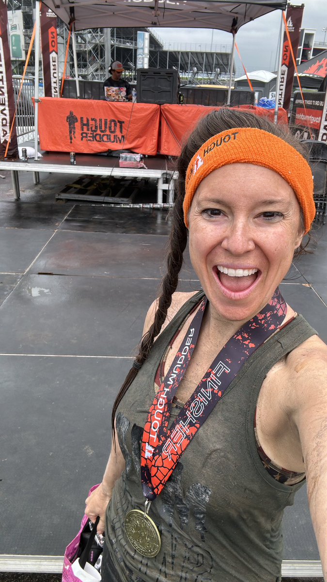 4 1/2 months postpartum and I ran the tough mudder yesterday!