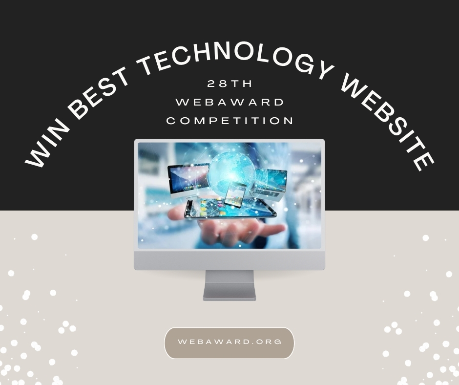 Win Best Technology Website at @WebMarketAssoc 28th #WebAward for #WebsiteDevelopment at WebAward.org #technologynews #technologyMarketing #ComputerHardware #ComputerSoftware #ComputerNews #ComputerMarketing #SAASMarketing #InteractiveServices #InformationServices