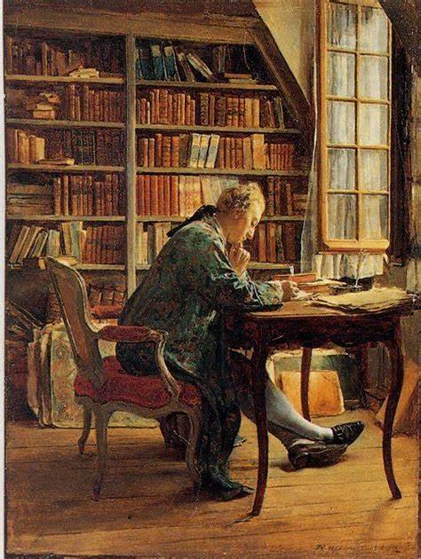 Bibliofil, malował Jean Louis Ernest Meissonier (1862)